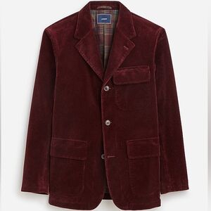 NWT JCrew Flannel-lined chore blazer in Italian cotton corduroy - size 38S